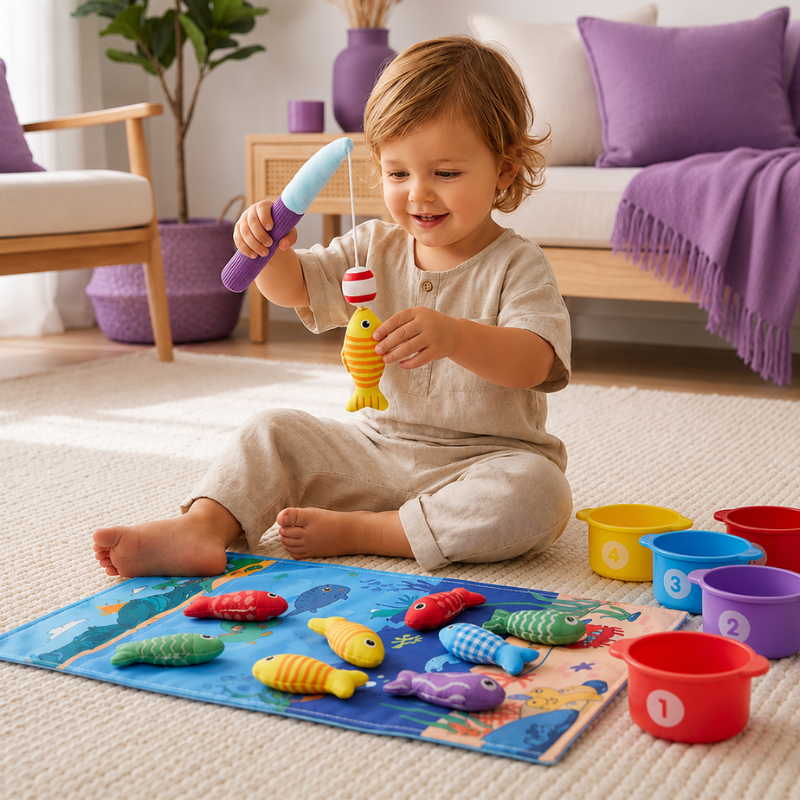 Juego de Pesca Montessori