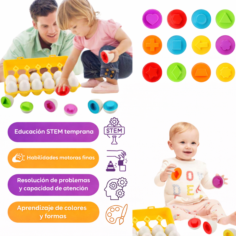 2 x 1  Huevos Montessori