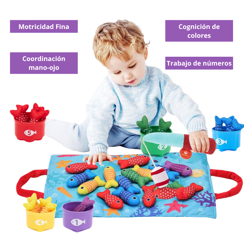 Juego de Pesca Montessori