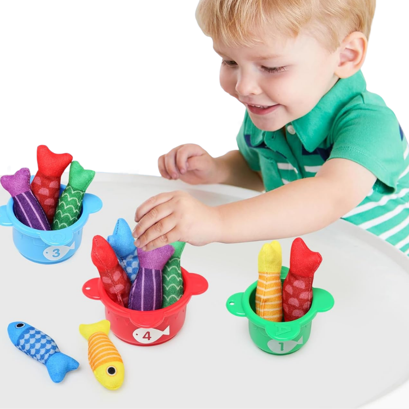 Juego de Pesca Montessori