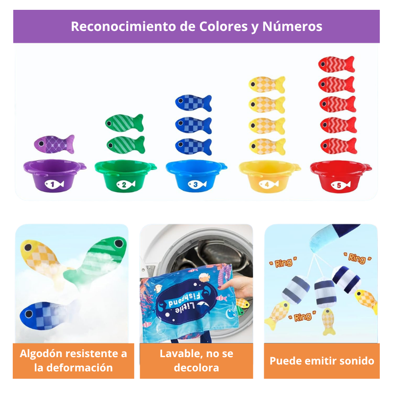 Juego de Pesca Montessori